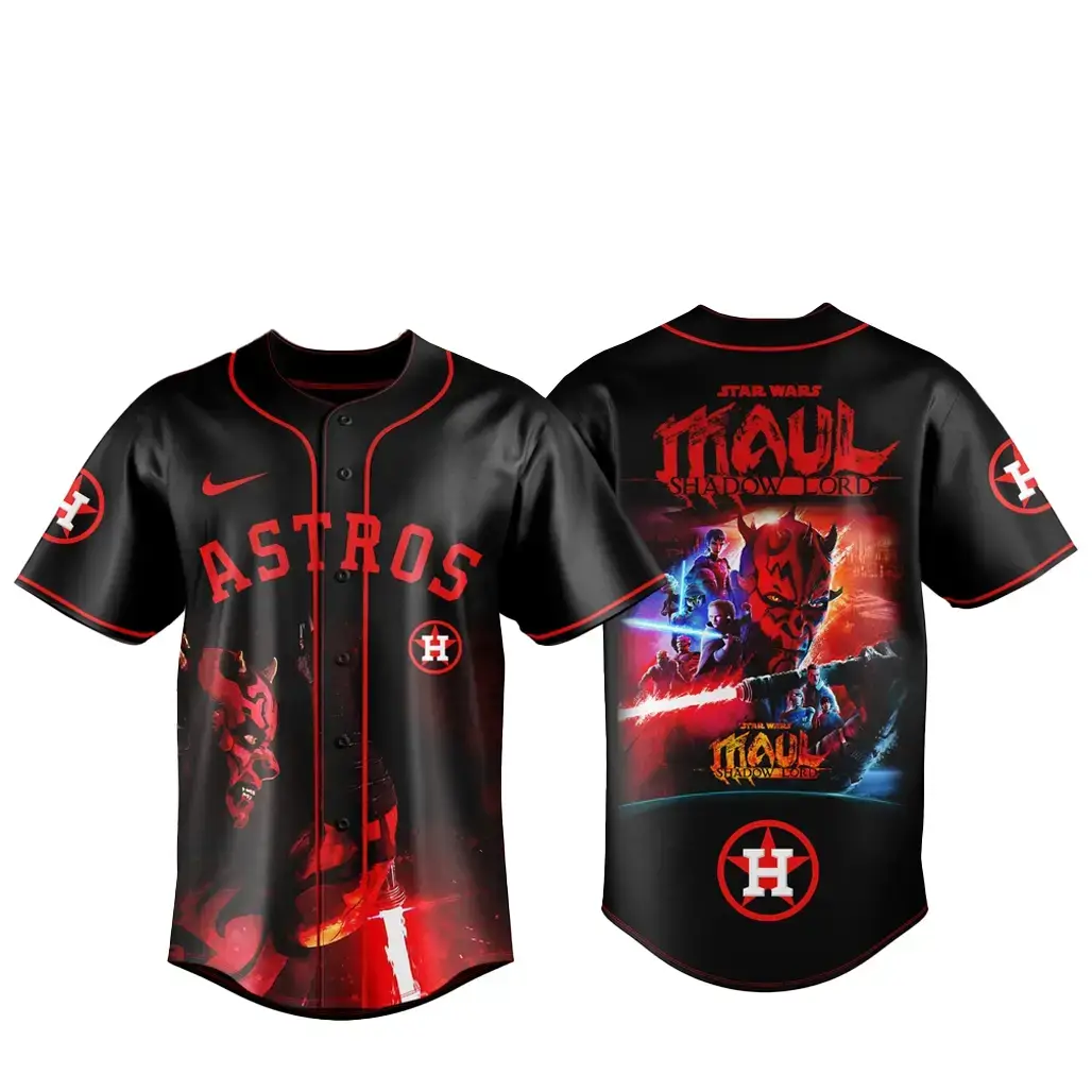 Houston Astros Star Wars Darth Maul Theme 2026 Baseball Jersey Image
