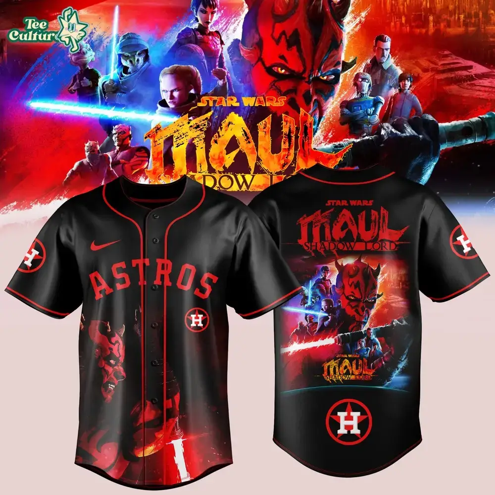 Houston Astros Star Wars Darth Maul Theme 2026 Limited Jersey Image