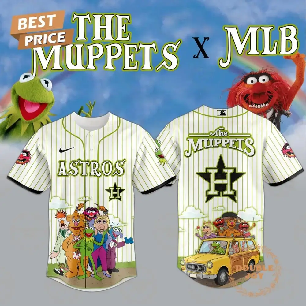 Houston Astros The Muppets 2025 Limited Edition Baseball Jersey Image