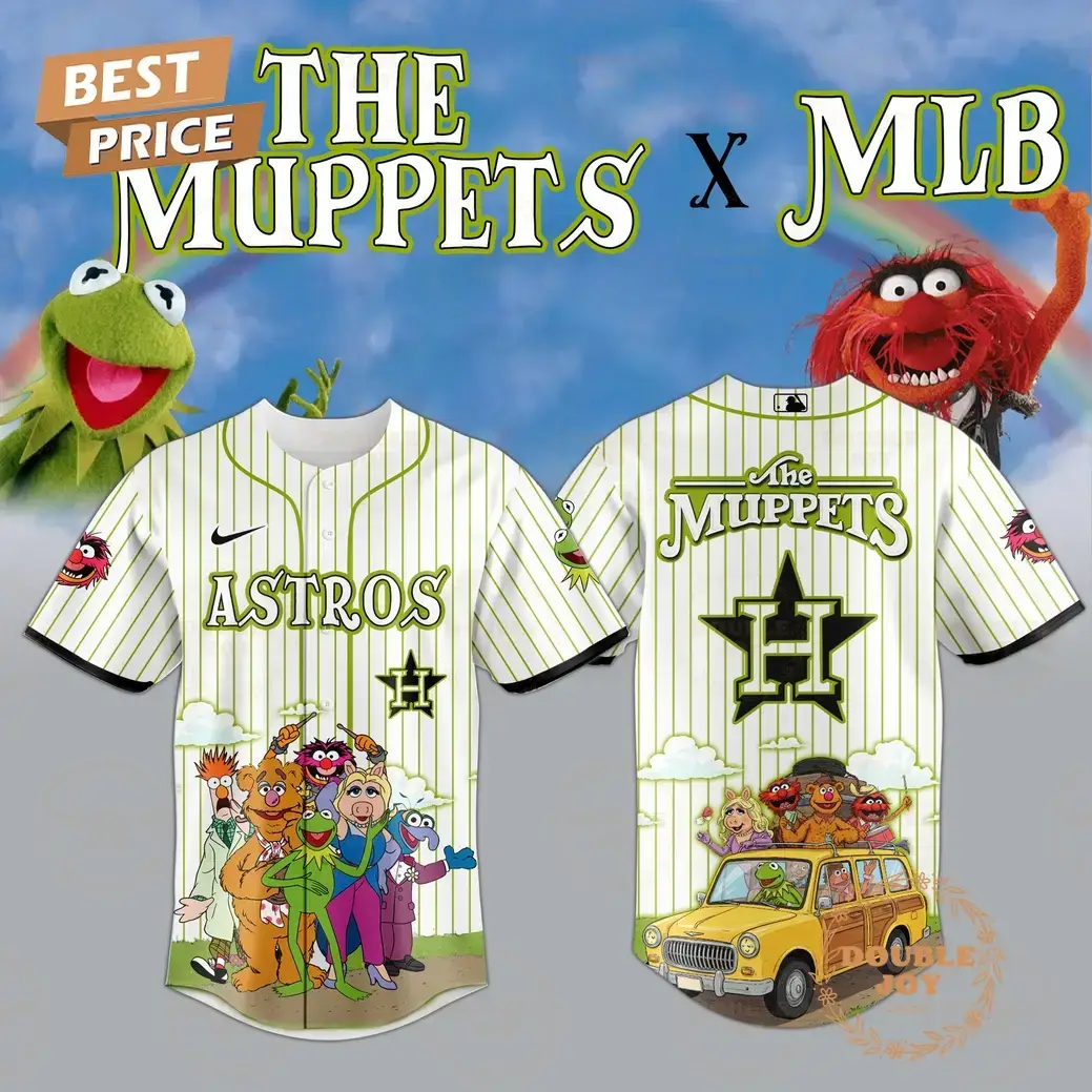 Houston Astros The Muppets 2025 Limited Edition Baseball Jersey Image