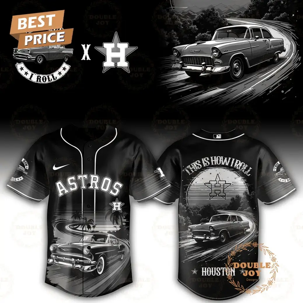 Houston Astros This Is How I Roll 2025 Limited Edition Baseball Jersey Image