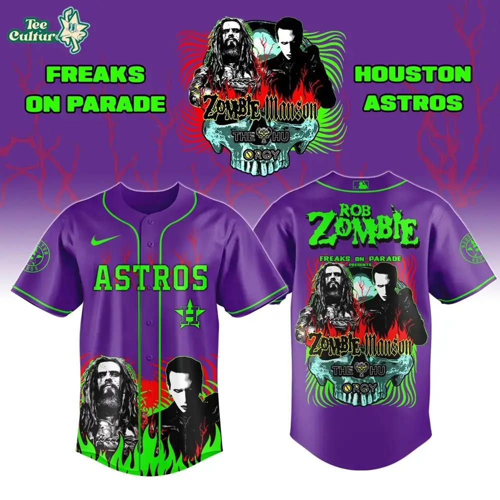 Houston Astros x Freaks On Parade Tour 2026 Colab Jersey Limited Edition Image