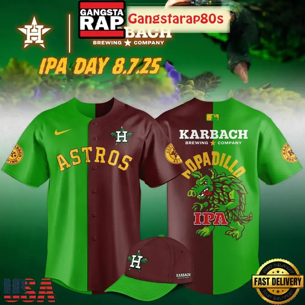 Houston Astros x Karback Hopadillo 2025 Baseball Jersey Image
