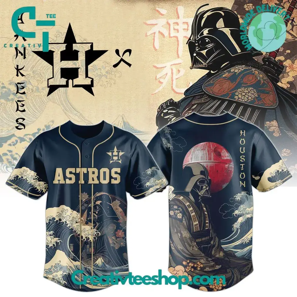 Houston Astros X Lord Vader Japan Edition 2025 Baseball Jersey Image
