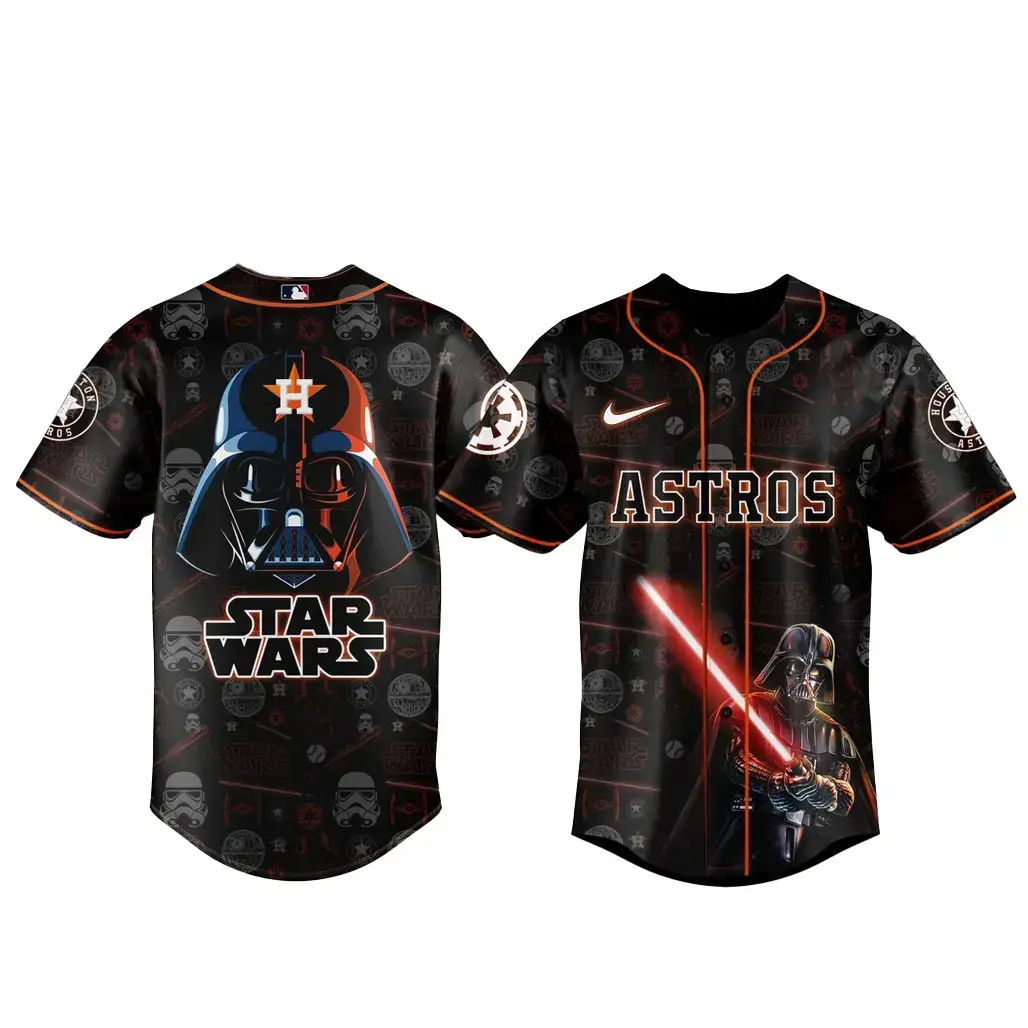 Houston Astros X Star Wars Night 2026 Baseball Jersey Image