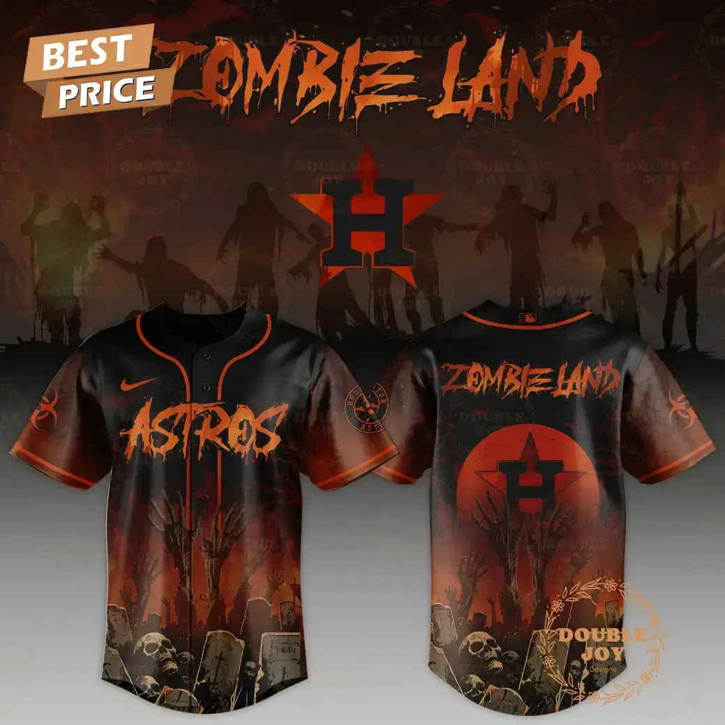Houston Astros ZombieLand 2025 Limited Edition Baseball Jersey Image