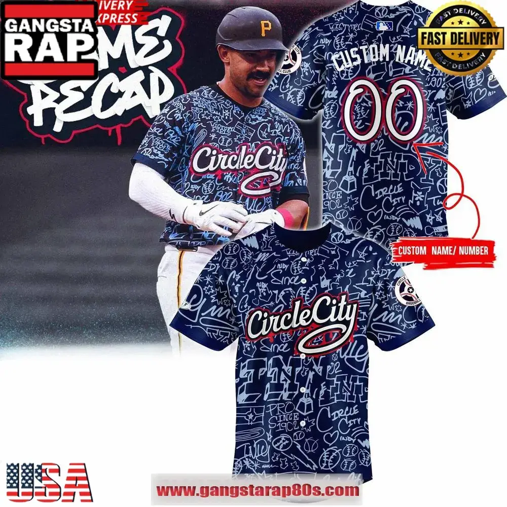 Indianapolis Indians Circle City Baseball Club 2025 Custom Baseball Jersey Shirt Image