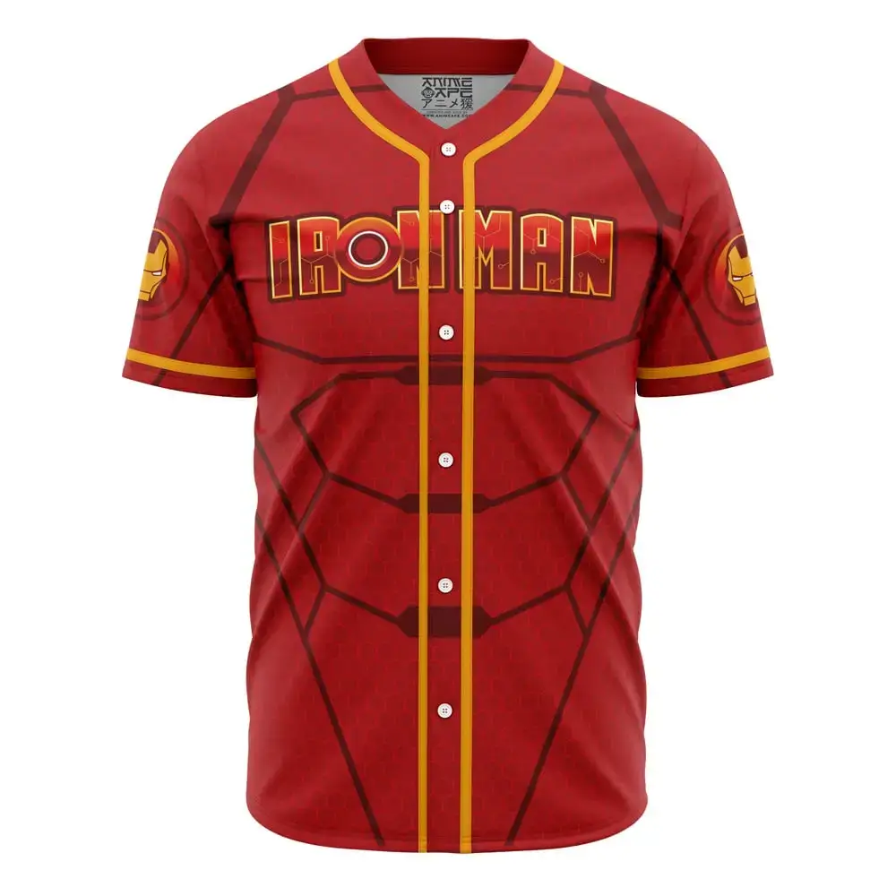 Ironman Marvel Baseball Jersey Image