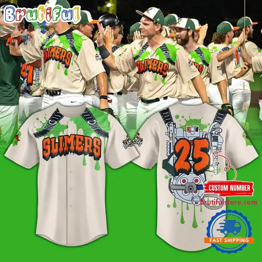 Joliet Slammers Slimers 2025 Baseball Jersey Image