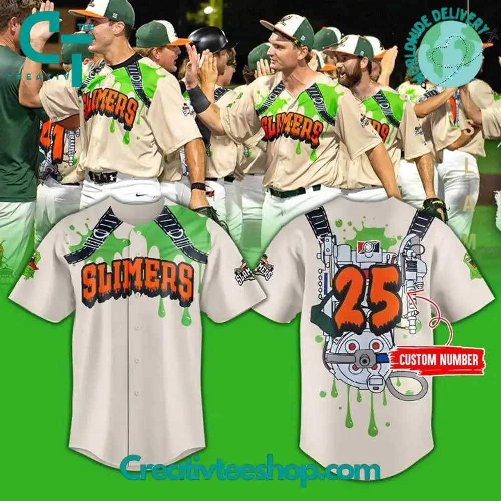 Joliet Slammers "Slimers" Special New 2025 Custom Baseball Jersey Image