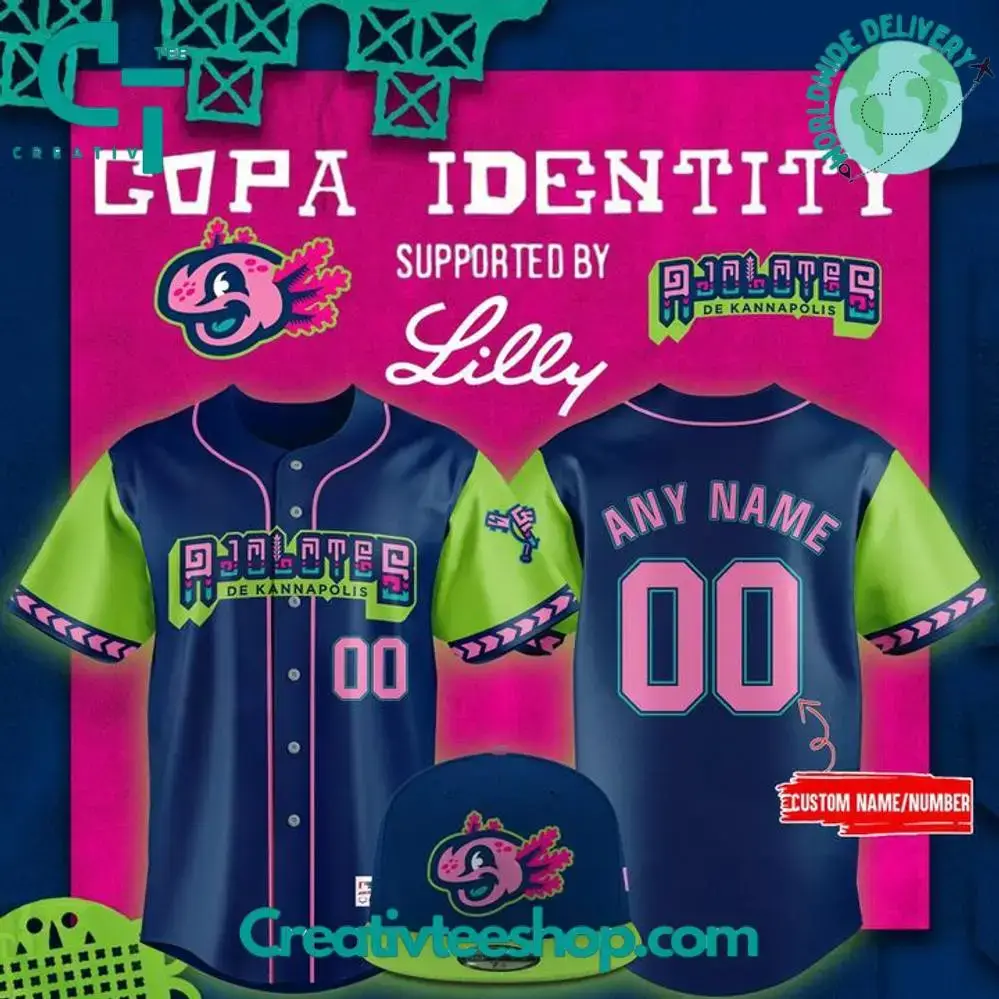 Kannapolis Cannon Ballers Evoshield Sublimated 2025 Ajolotes Copa Jersey Image