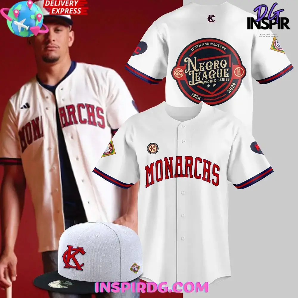 Kansas City Monarchs 100Th Anniversary Negro Leagues World Series Baseball Jersey Image