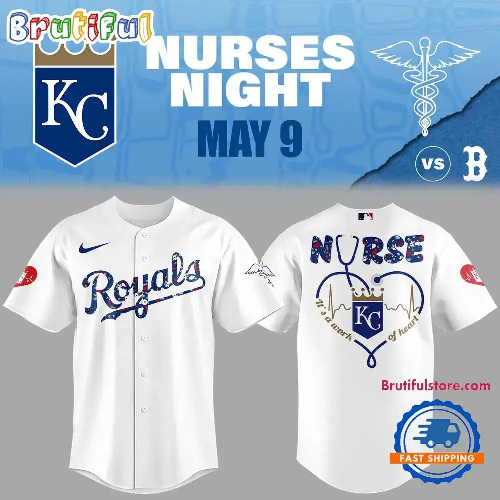 Kansas City Royals Baseball Nurses Night Jersey Shirt Image