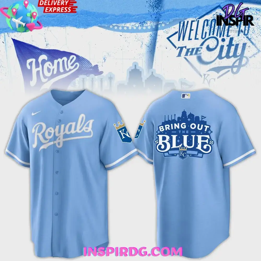 Kansas City Royals Bring Out The Blue Baseball Jersey Image