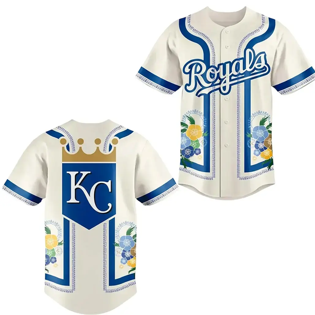 Kansas City Royals Here Comes the Bloom 2026 Baseball Jersey Image