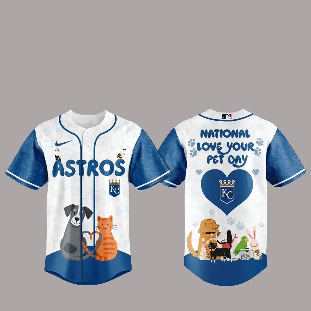 Kansas City Royals National Love Your Pet Day 2026 Basball Jersey Image