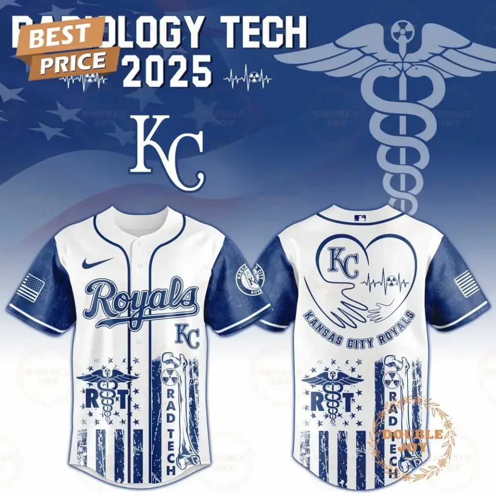 Kansas City Royals Radiology Tech Night 2025 Limited Edition Baseball Jersey Image