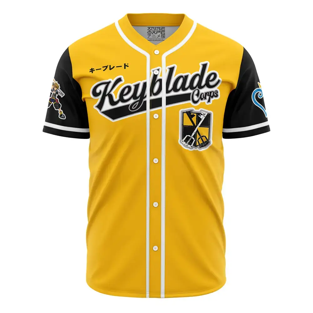 Keyblade Corps Sora Kingdom Hearts Baseball Jersey Image