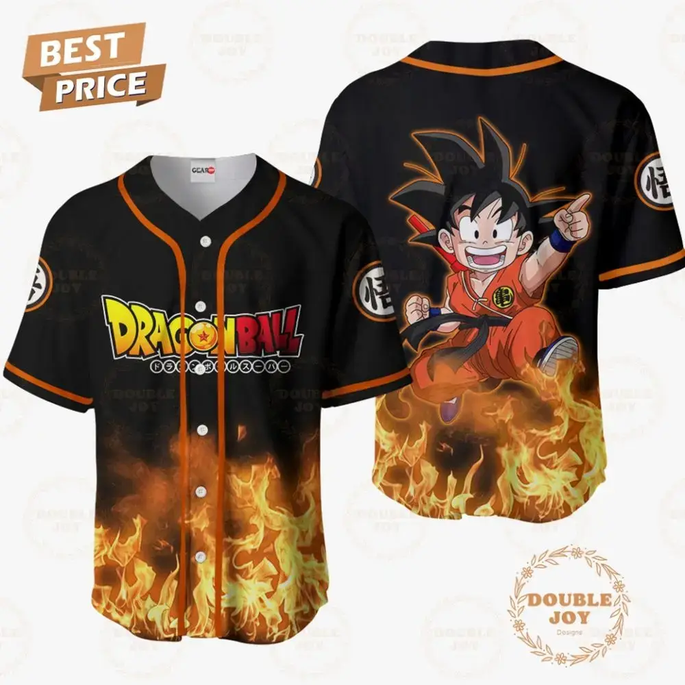 Kid Goku Dragon Ball 2025 New Limited Edition Baseball Jersey Image