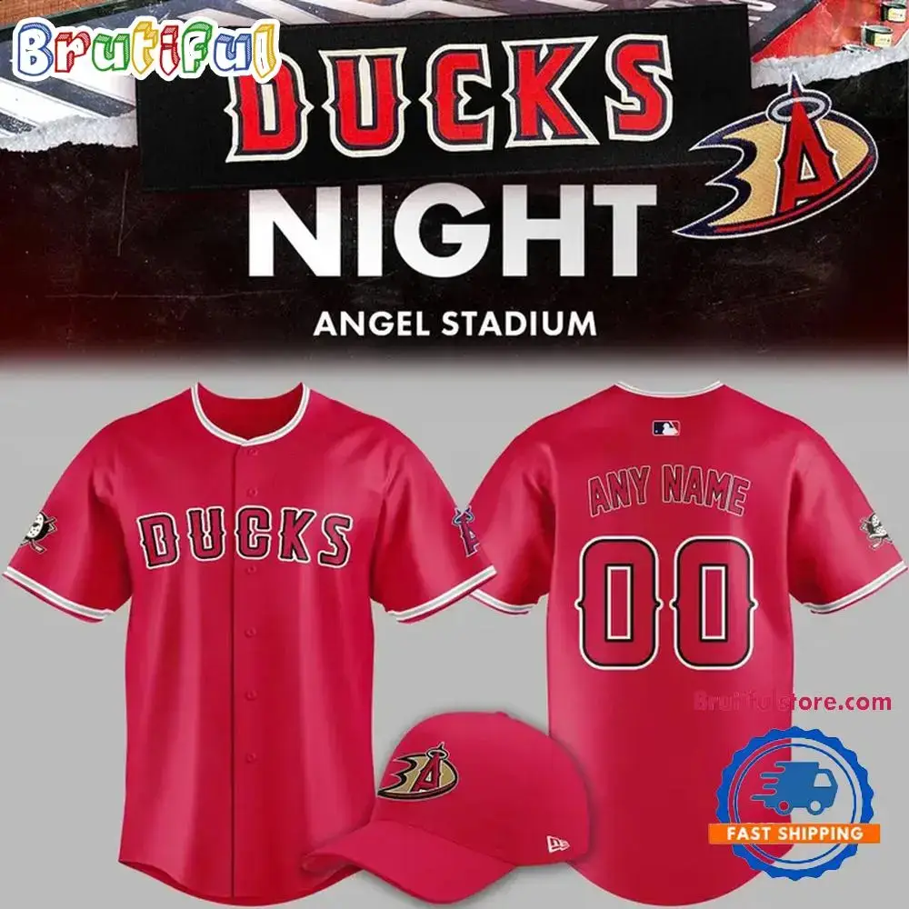 LA Angels Ducks Night Limited Edition Jersey Shirt Image