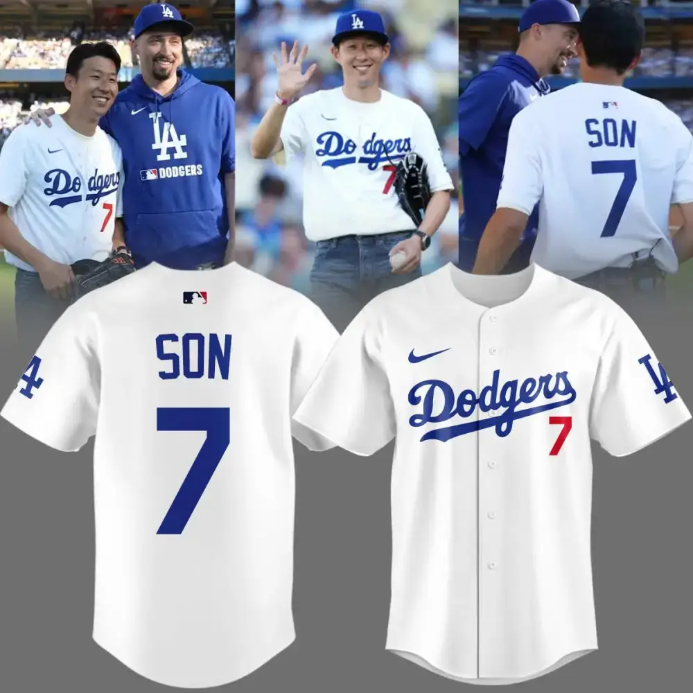La Dodgers #7 Jersey - Authentic Fan Gear For Baseball Lovers! Image