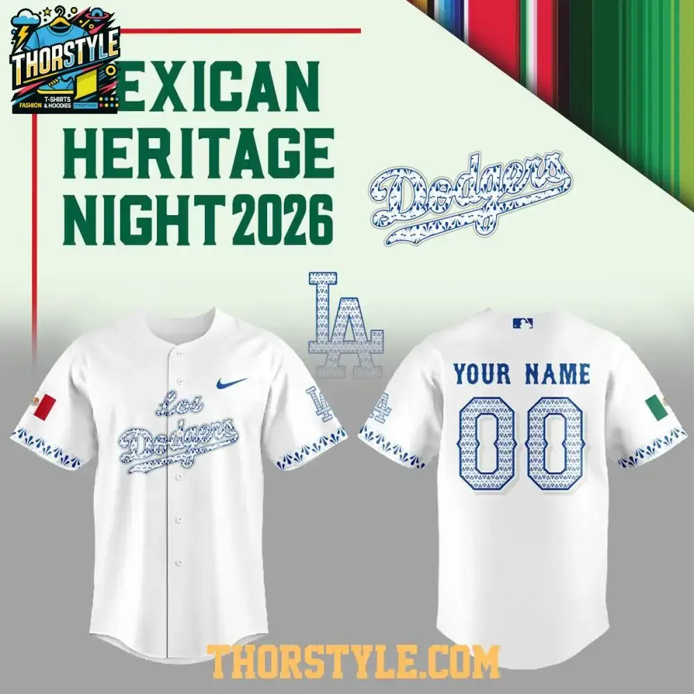 La Dodgers X Mexican Heritage Night 2026 Los Dodgers Baseball Jersey Image