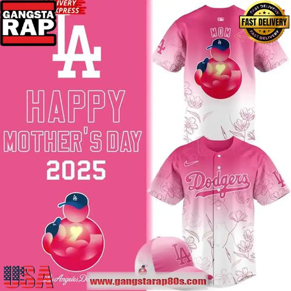 LA Mothers Dodgers Day 2025 Limited Edition Baseball Jersey Shirt Image