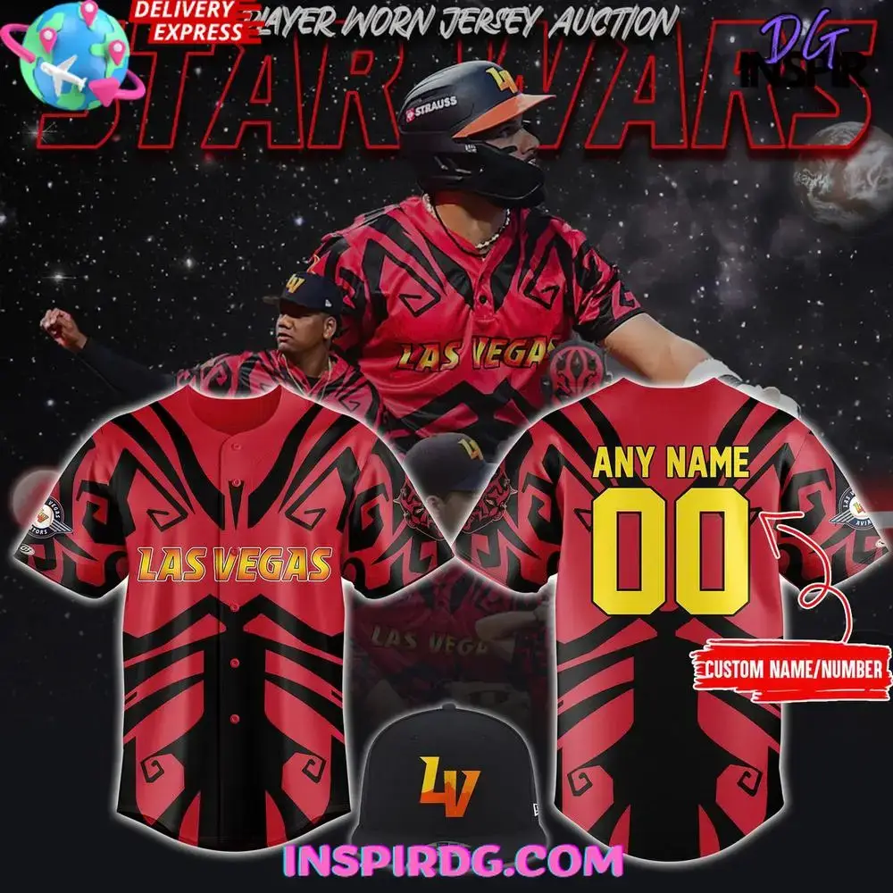 Las Vegas Aviators X Star Wars Night 2025 Baseball Jersey Image