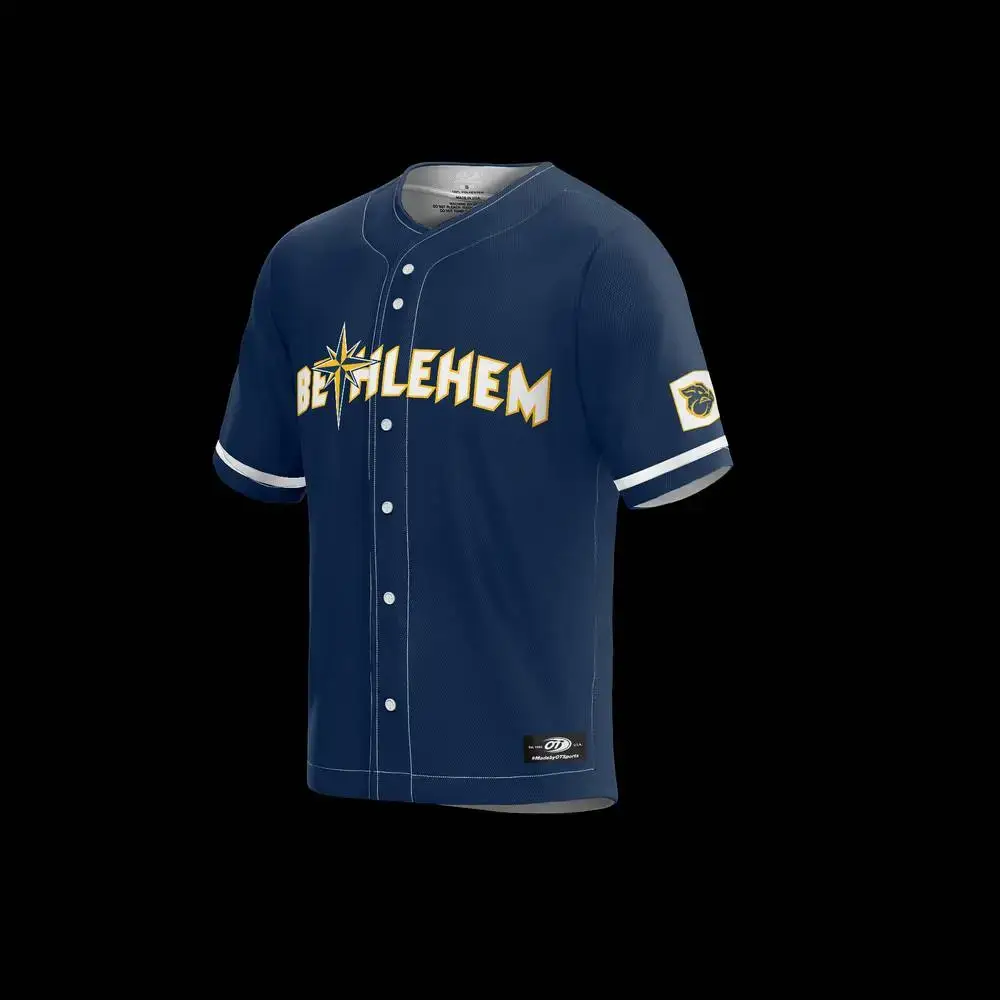 Lehigh Valley Ironpigs Bethlehem Baseball Jersey Image