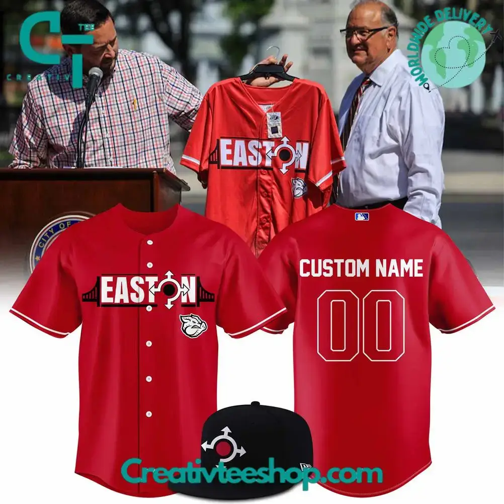 Lehigh Valley Ironpigs Easton 2025 Custom Jersey Image
