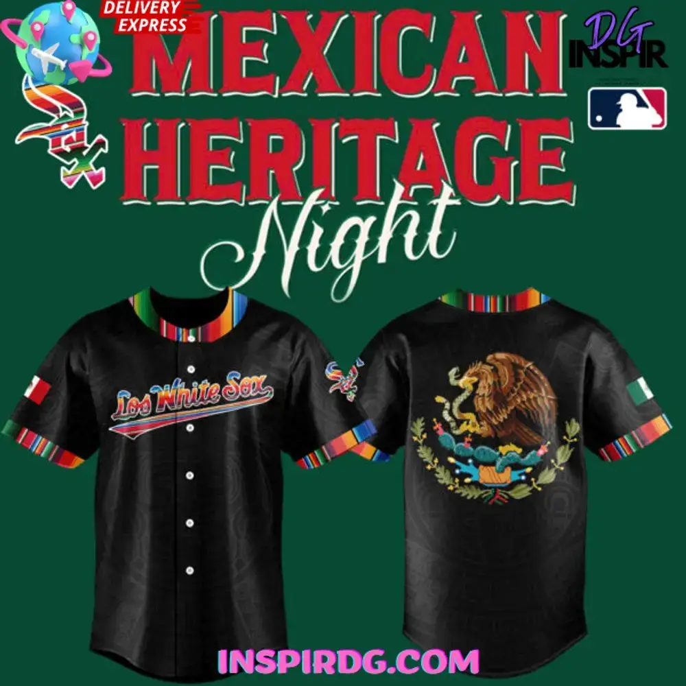 Lewis Chicago White Sox Mexican Heritage Night 2025 Baseball Jersey Image