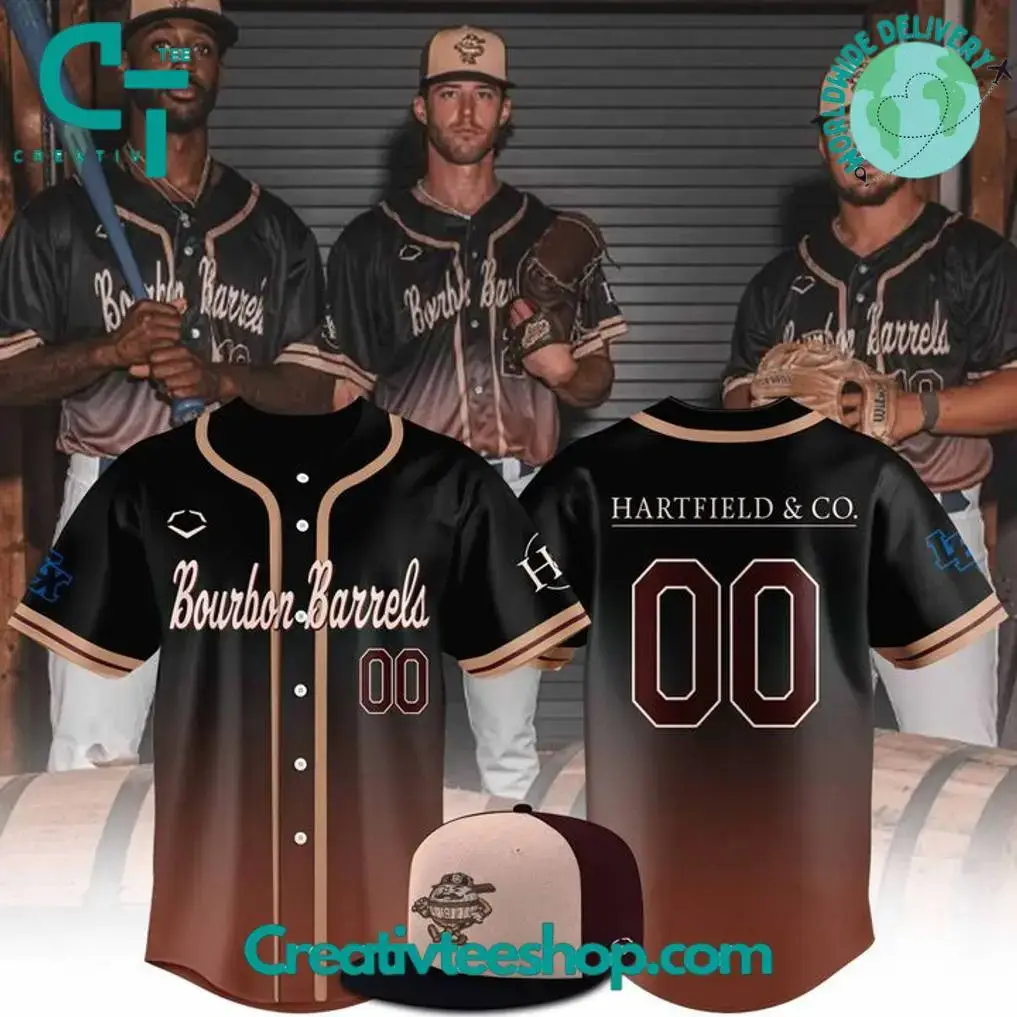 Lexington Legends X Kentucky Bourbon Barrels Alter Ego 2025 Special Baseball Jersey Image