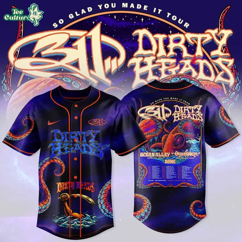 Limited Edition 311 x Dirty Heads 2026 Jersey Ver2 Image