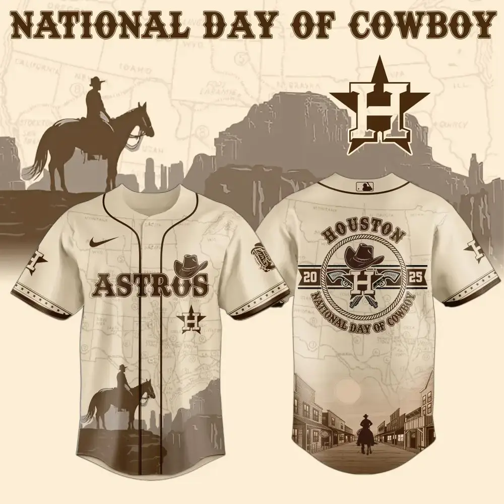 Limited Edition Astros Cowboy Day Jersey – Celebrate In Style! Image