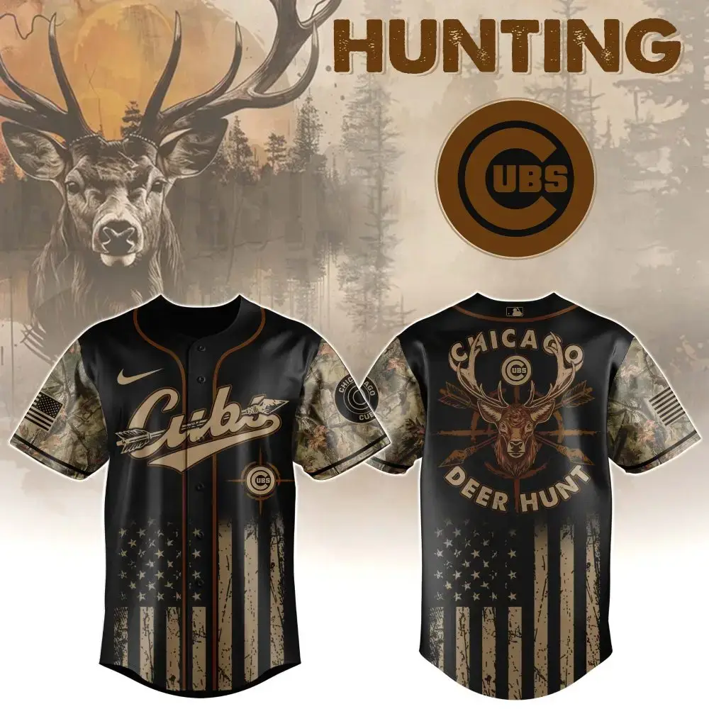 Limited Edition Camo Hunting Jersey – Perfect For Outdoor Enthusiasts & Fans Image