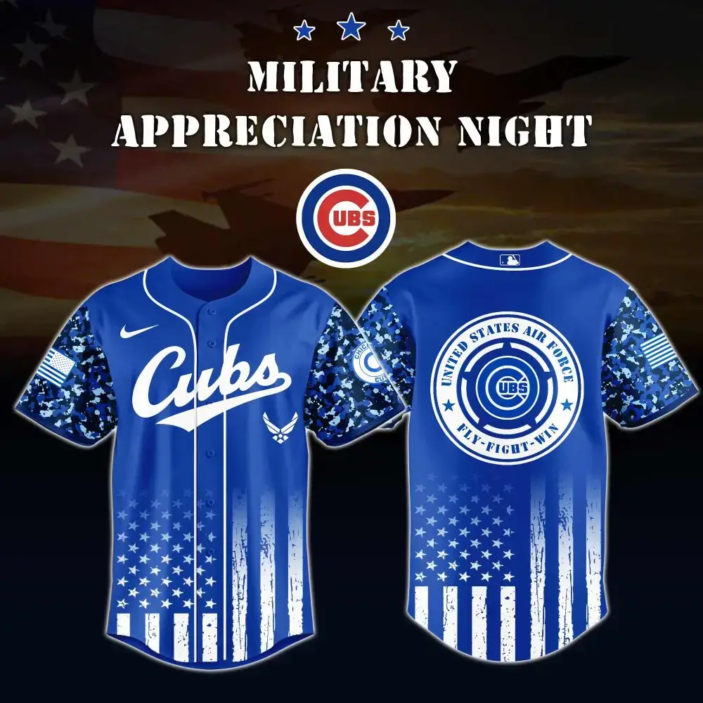 Limited Edition Cubs Military Appreciation Jersey - Honor Veterans In Style! Image