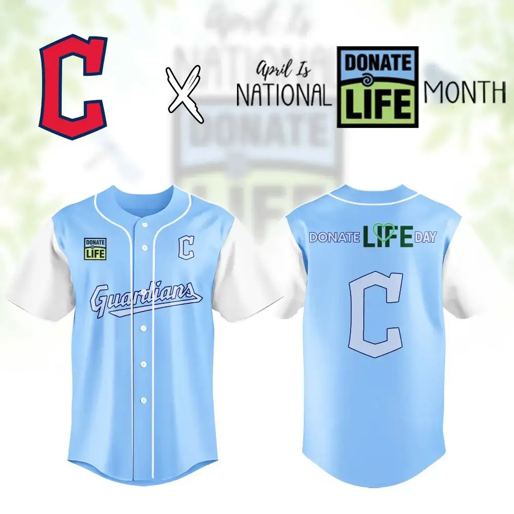 Limited Edition Guardians Jersey - Celebrate Donate Life Month In Style! Image