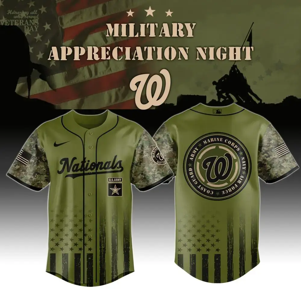 Limited Edition Military Appreciation Jersey - Honor Veterans With Style! Image