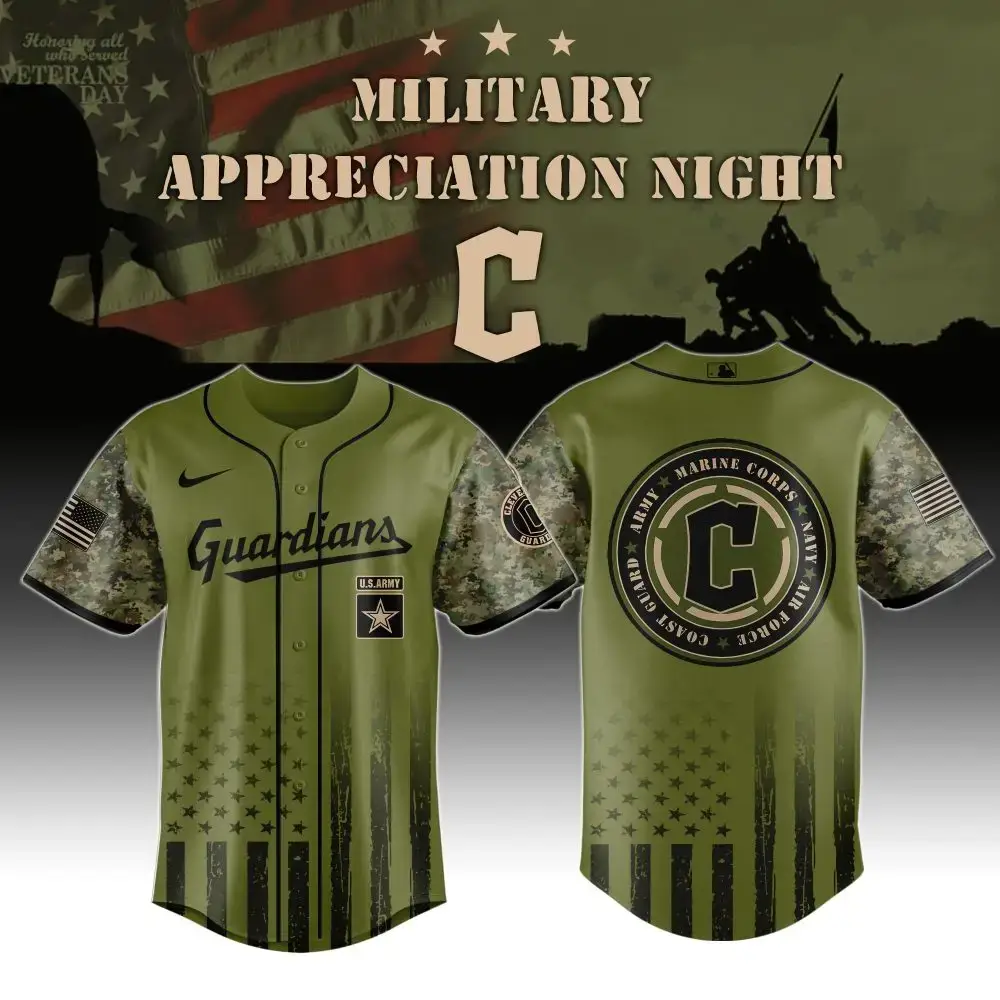 Limited Edition Military Appreciation Night Jersey - Honor Veterans In Style! Image