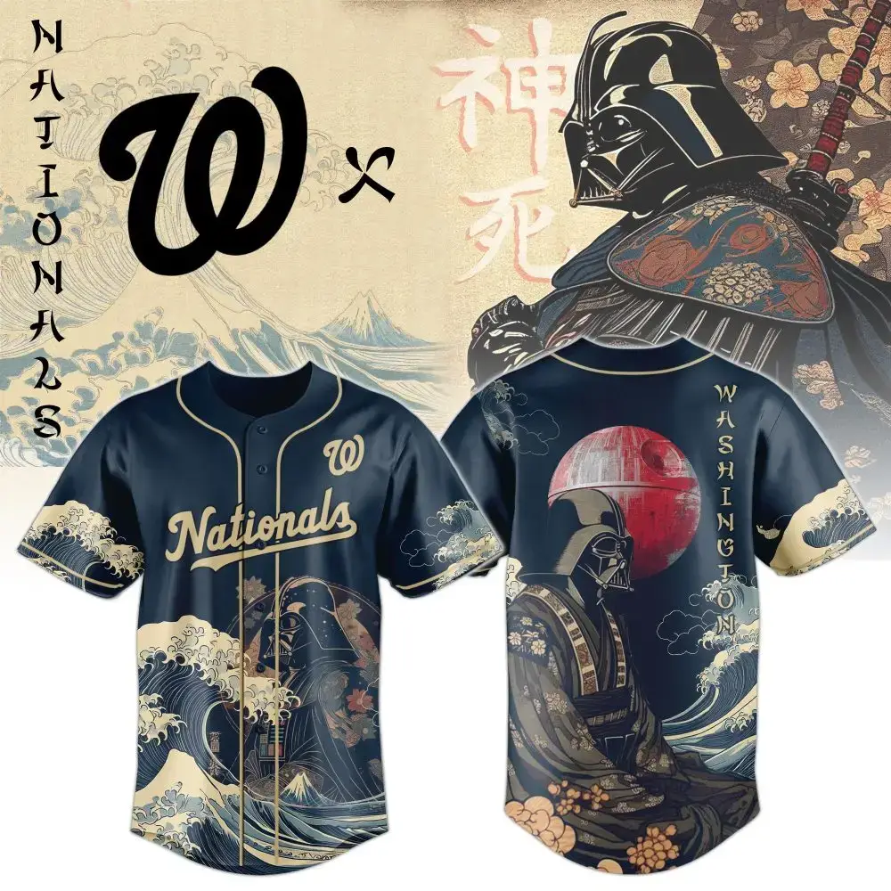 Limited Edition National-Themed Samurai Baseball Jersey – Unique Fan Gear Image