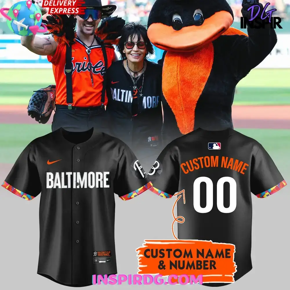 Limited Edition Nba Baltimore Orioles Customized Baseball Jersey Image