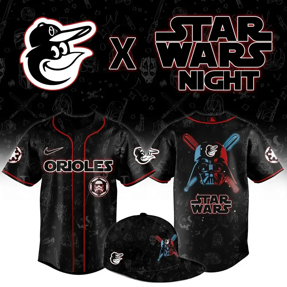 Limited Edition Orioles X Star Wars Night Jersey - Exclusive Design! Image