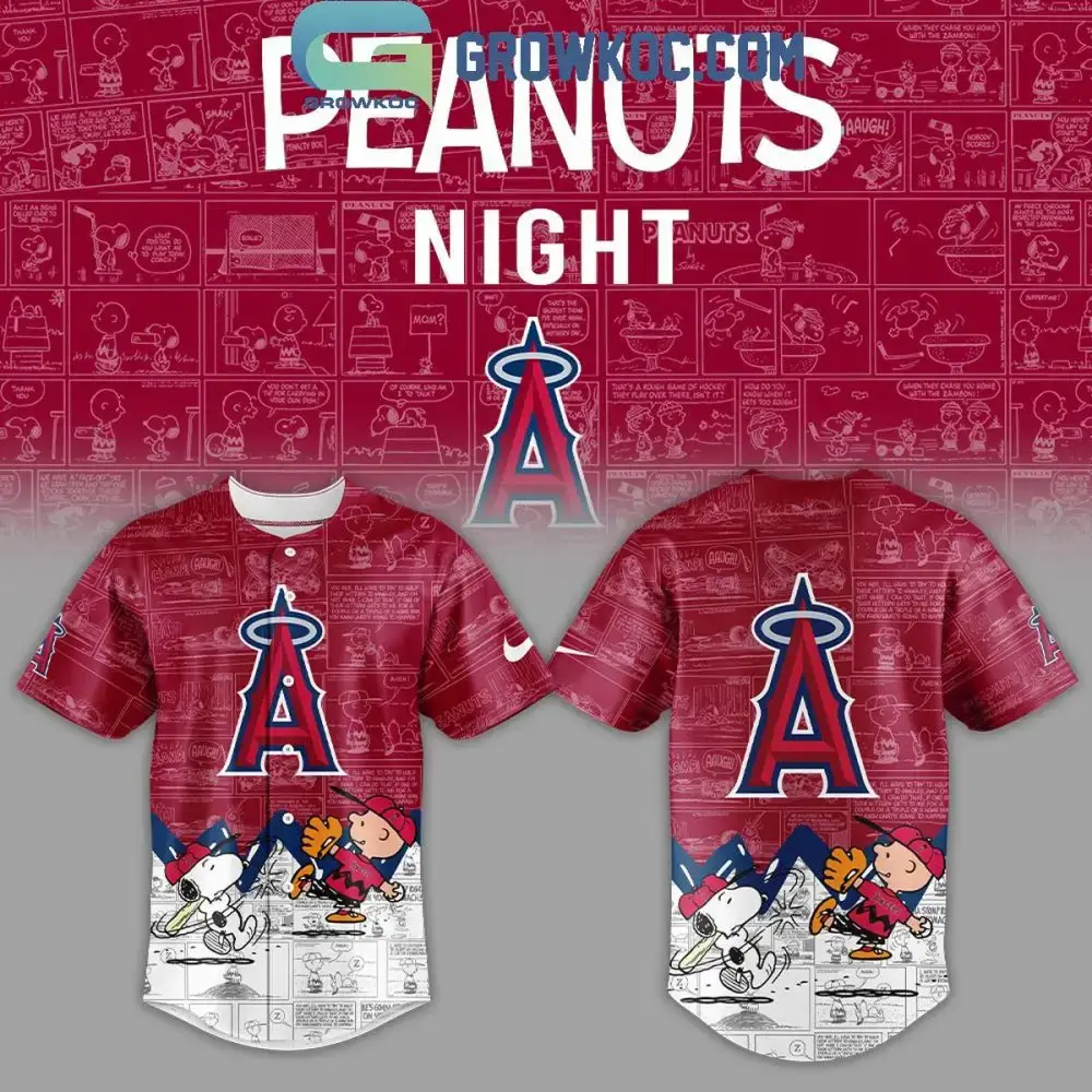 Limited Edition Peanuts Night Baseball Jersey - Unique Collectible Gear Image