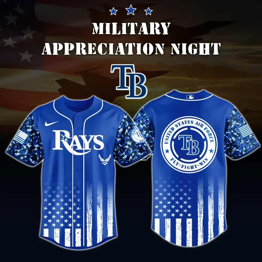 Limited Edition Rays Military Appreciation Jersey - Honor & Style Image