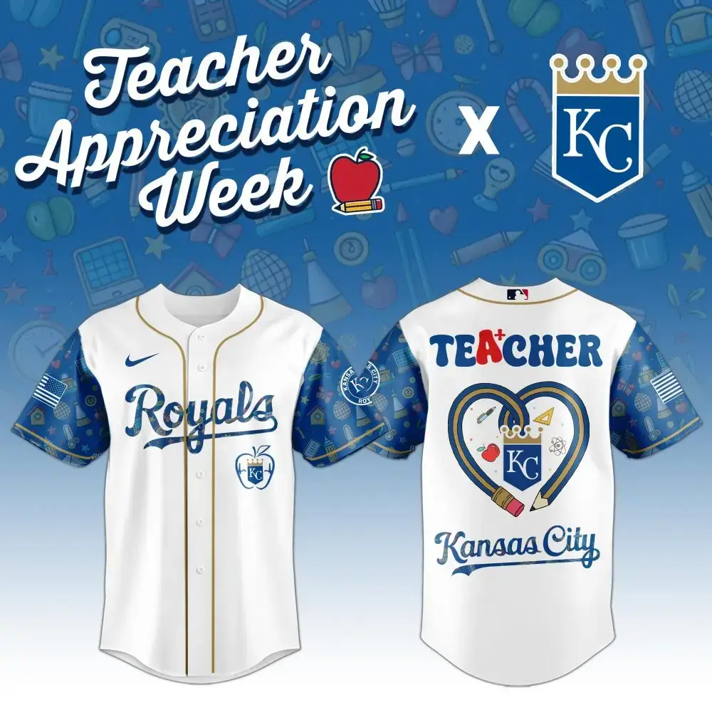 Limited Edition Royals Teacher Appreciation Jersey – Celebrate Kc Pride! Image