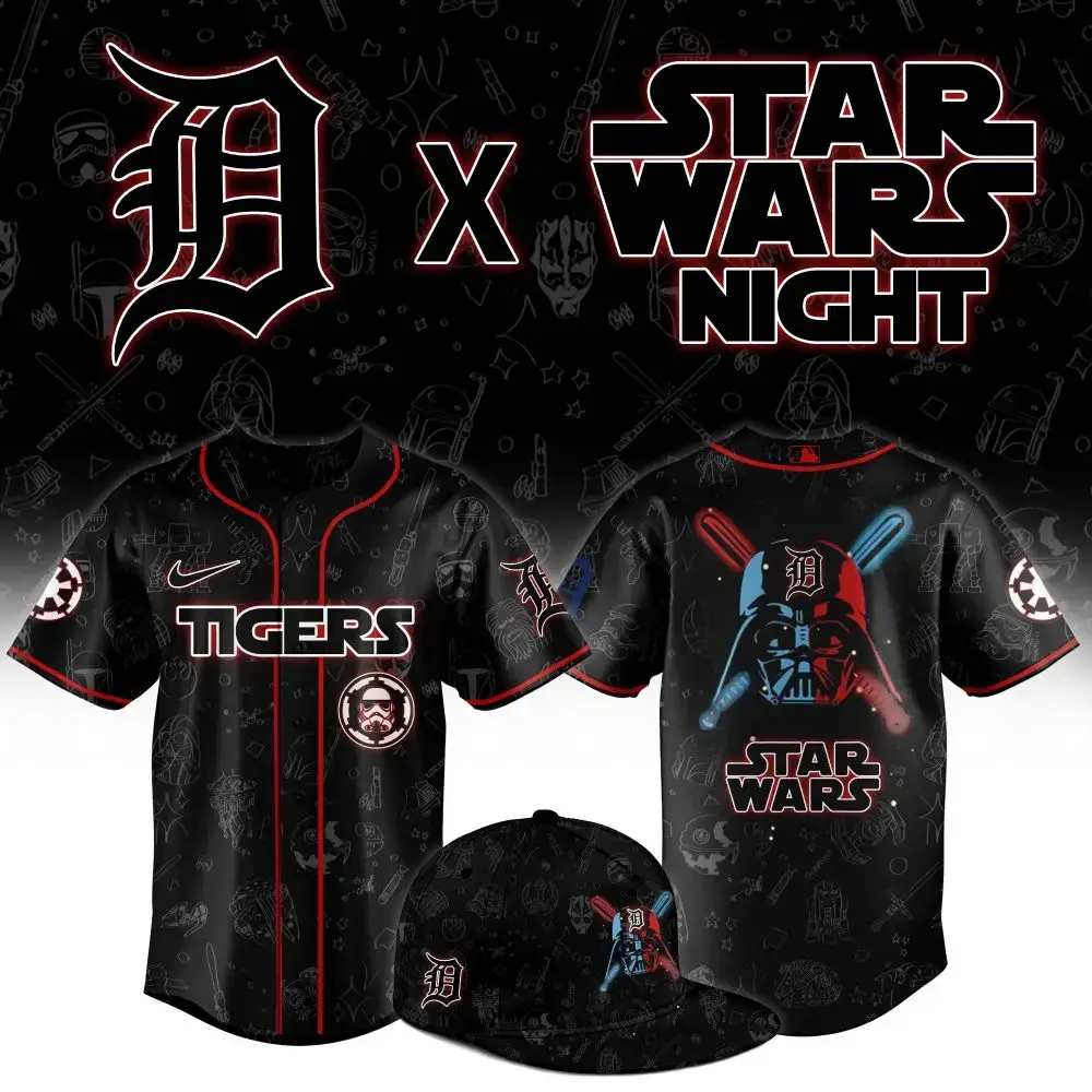 Limited Edition Star Wars Night Jersey - Perfect For Fans & Collectors! Image