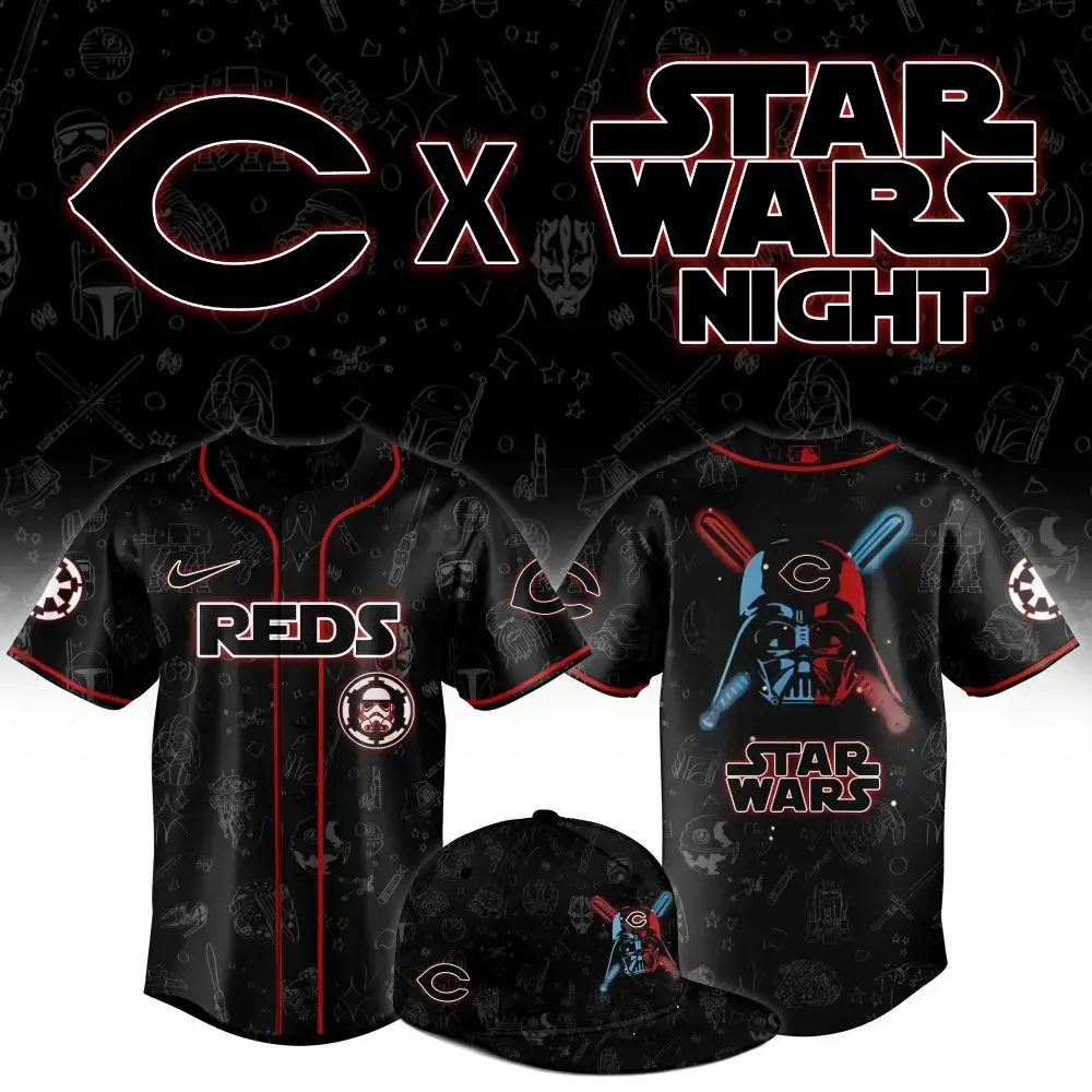 Limited Edition Star Wars Night Reds Jersey – Perfect For Fans & Collectors! Image