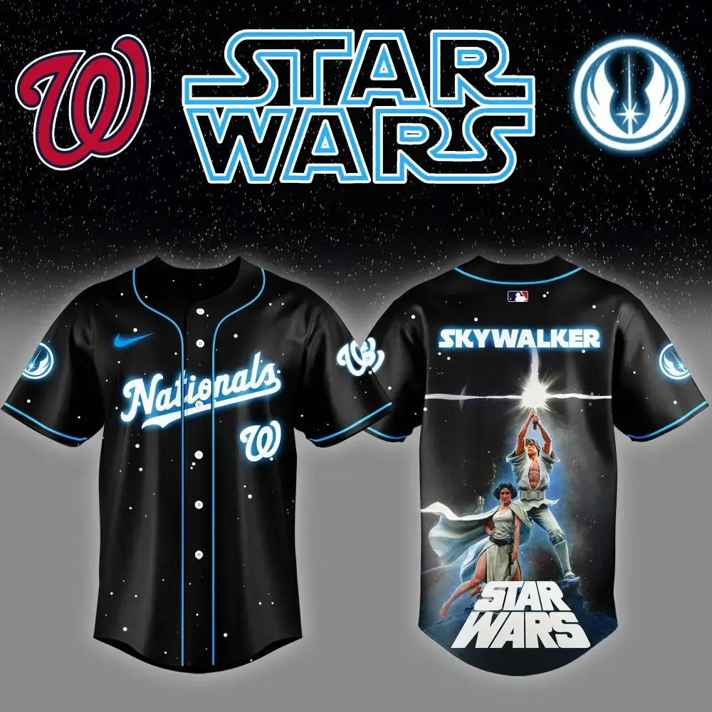 Limited Edition Star Wars X Nationals Jersey – Skywalker Design For Fans Image