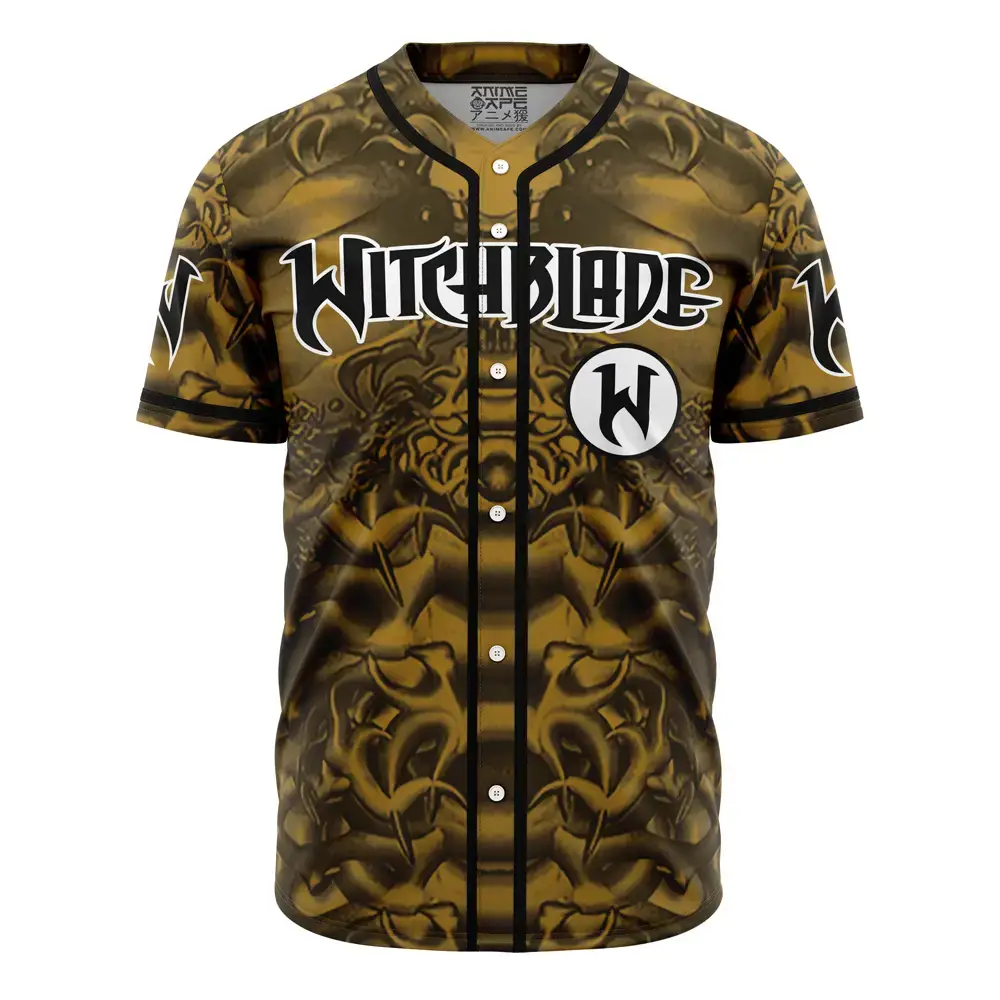Limited Edition Witchblade Baseball Jersey - Bold Design, Premium Quality For Fans! Image