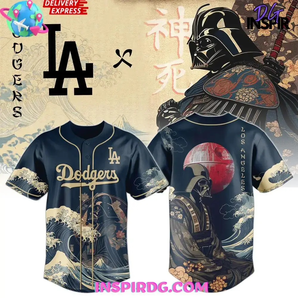 Lord Vader X Los Angeles Dodgers 2025 Baseball Jersey Image